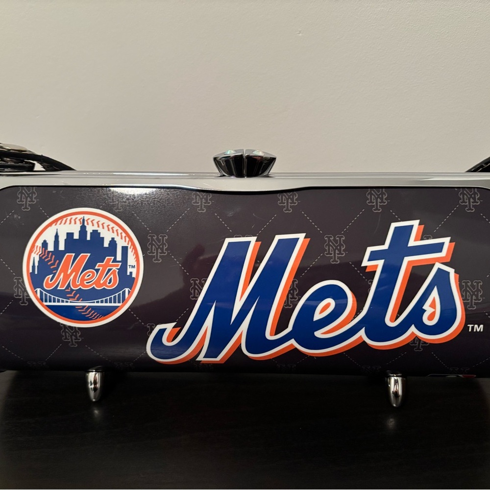 NY Mets Little Earth License Plate Purse MLB - Picture 3 of 11